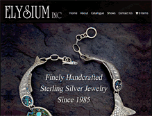 Tablet Screenshot of elysiuminc.net